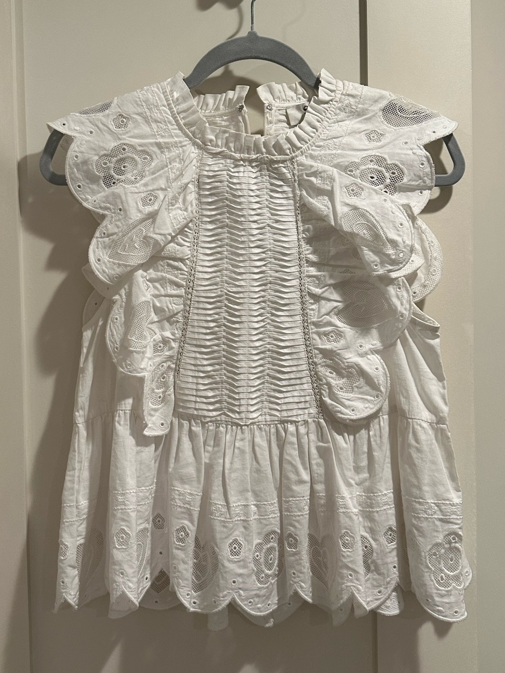 Sea Jeanetta Eyelet Top
